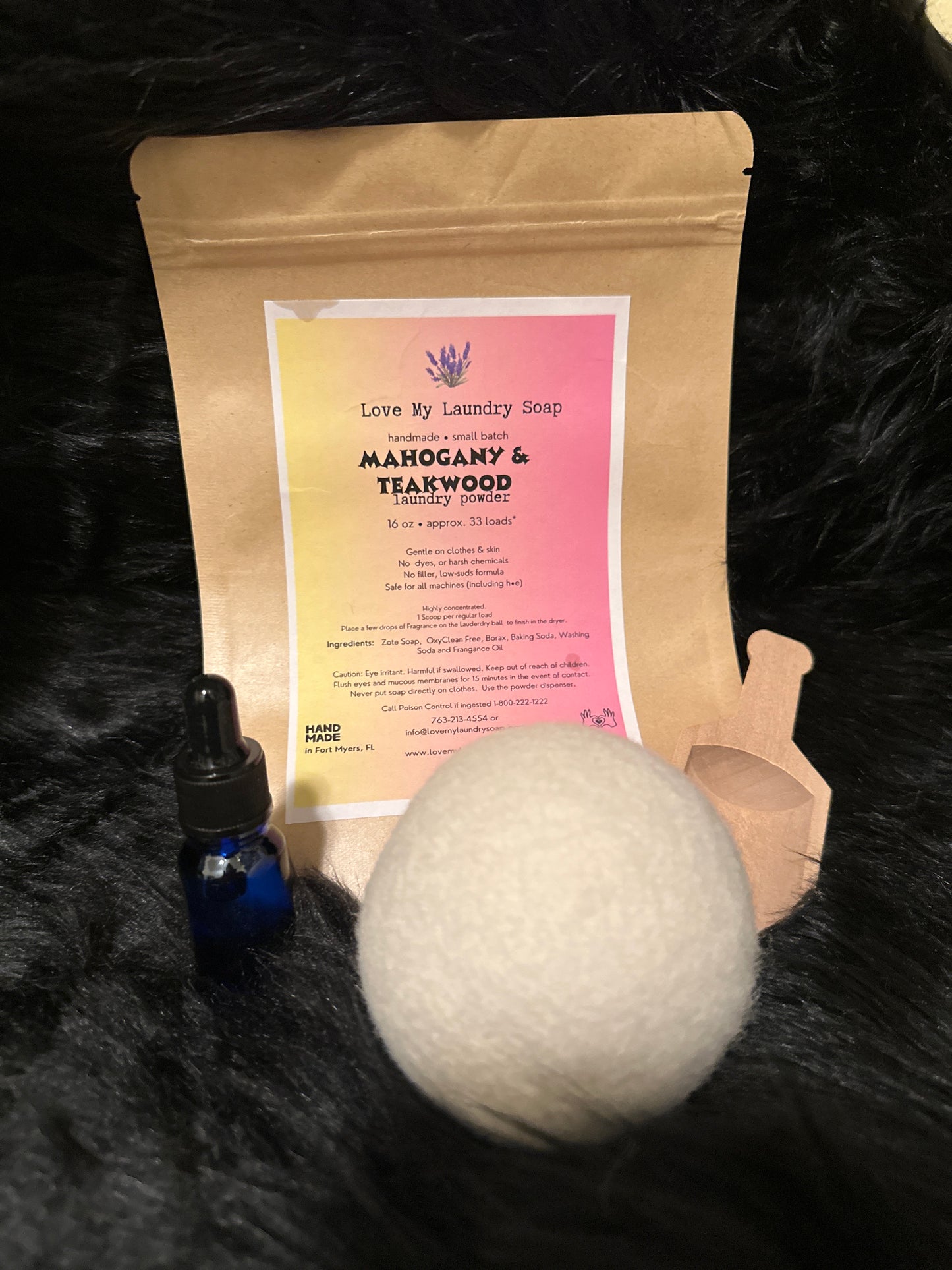 Mahogany & Teakwood Laundry Soap
